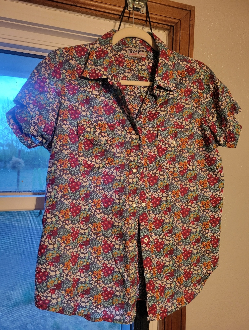 Wrangler Womens Button-up